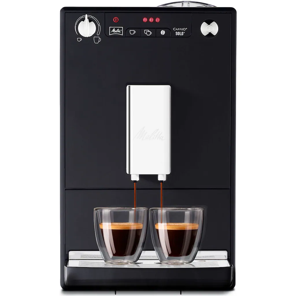 Melitta Kaffeevollautomat »Solo® E950-101, Schwarz«, Perfekt Für Café Crème & Espresso, Nur 20cm Breit 3 Melitta Kaffeevollautomat »Solo® E950-101, Schwarz«, Perfekt Für Café Crème & Espresso, Nur 20cm Breit