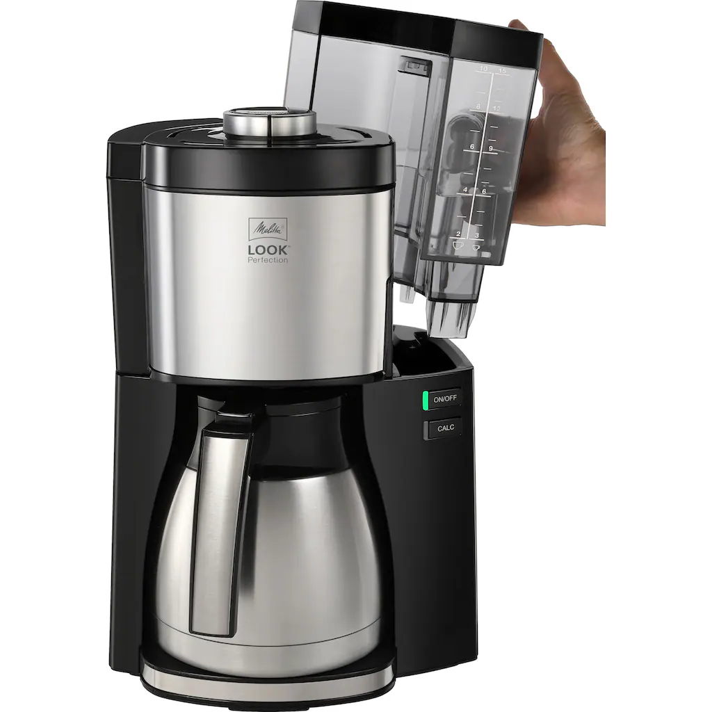 Melitta Filterkaffeemaschine »Look® Therm Perfection 1025-16«, 1,25 L Kaffeekanne, Papierfilter, 1x4 4 Melitta Filterkaffeemaschine »Look® Therm Perfection 1025-16«, 1,25 L Kaffeekanne, Papierfilter, 1x4 – Bild 2