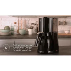 Melitta Filterkaffeemaschine »Enjoy Therm 1017-06 Schwarz«, 1,1 L Kaffeekanne, Papierfilter, 1x4 12 Melitta Filterkaffeemaschine »Enjoy Therm 1017-06 Schwarz«, 1,1 L Kaffeekanne, Papierfilter, 1x4 -Melitta Verkaufsgeschäft 09ef09f61e21ae8a2adefaf46bd479e0