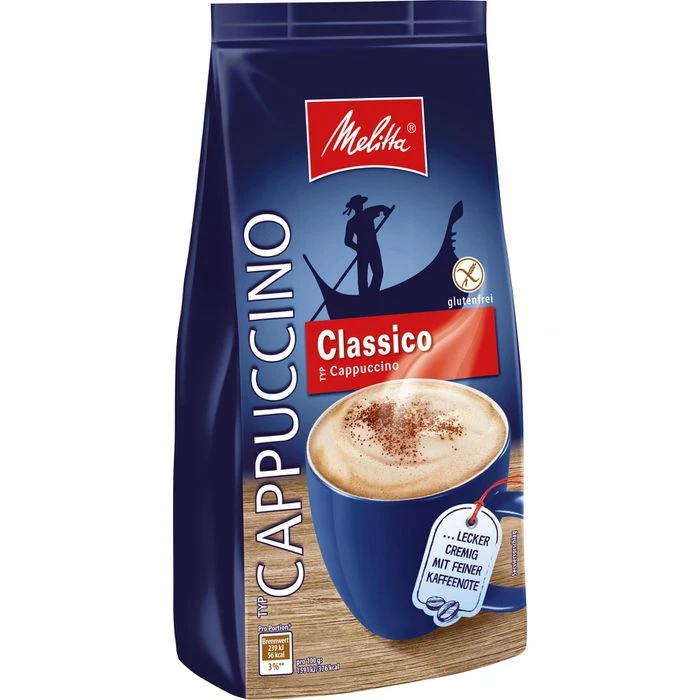 Melitta Kaffee Cappuccino Classico, Instant-Kaffee, Mild, 400g 3 Melitta Kaffee Cappuccino Classico, Instant-Kaffee, Mild, 400g – Bild 2