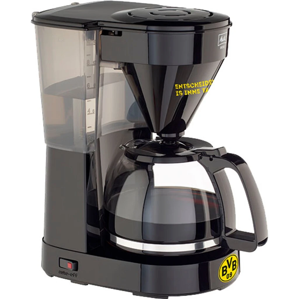 Melitta Filterkaffeemaschine »Easy BVB-Edition«, 1,25 L Kaffeekanne, Korbfilter, 1x4 3 Melitta Filterkaffeemaschine »Easy BVB-Edition«, 1,25 L Kaffeekanne, Korbfilter, 1x4
