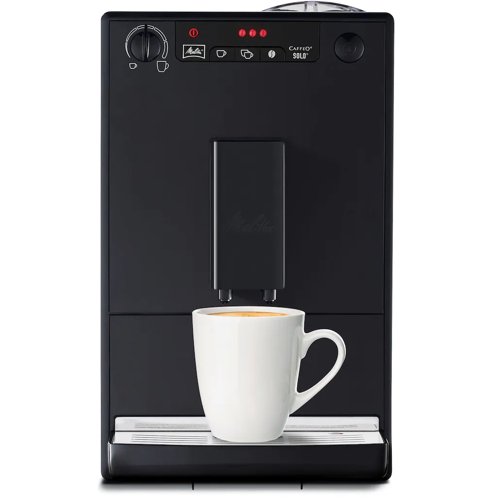 Melitta Kaffeevollautomat »Solo® E950-222, Pure Black«, Aromatischer Kaffee & Espresso Bei Nur 20 Cm Breite 5 Melitta Kaffeevollautomat »Solo® E950-222, Pure Black«, Aromatischer Kaffee & Espresso Bei Nur 20 Cm Breite – Bild 3
