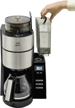 MELITTA 1021-02 Aroma Fresh Kaffeeautomat Mit Timer Und Mahlwerk Schwarz, Farbe:Schwarz -Melitta Verkaufsgeschäft 0faf5be731f33c4a787d1da05535806c