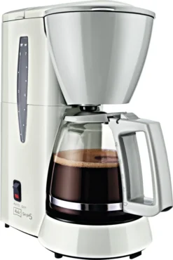 MELITTA Kaffeeautomat Single5 M 720-1/1 5Tassen 600Watt Weiß/grau -Melitta Verkaufsgeschäft 12206b53b00dc1a4e2f7e03ff1e8e50c