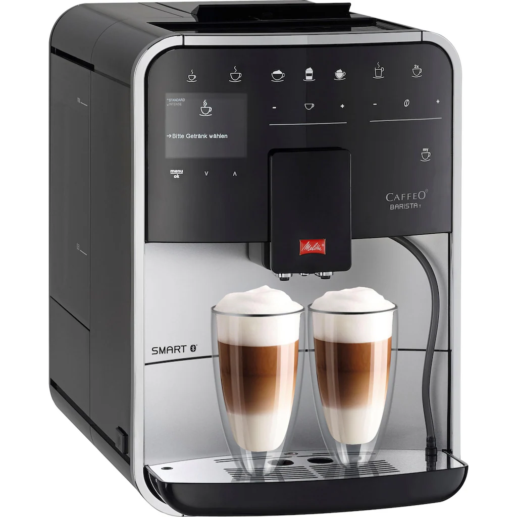 Melitta Kaffeevollautomat »Barista T Smart® F831-101«, 4 Benutzerprofile&18 Kaffeerezepte, Nach Italienischem Originalrezept 3 Melitta Kaffeevollautomat »Barista T Smart® F831-101«, 4 Benutzerprofile&18 Kaffeerezepte, Nach Italienischem Originalrezept