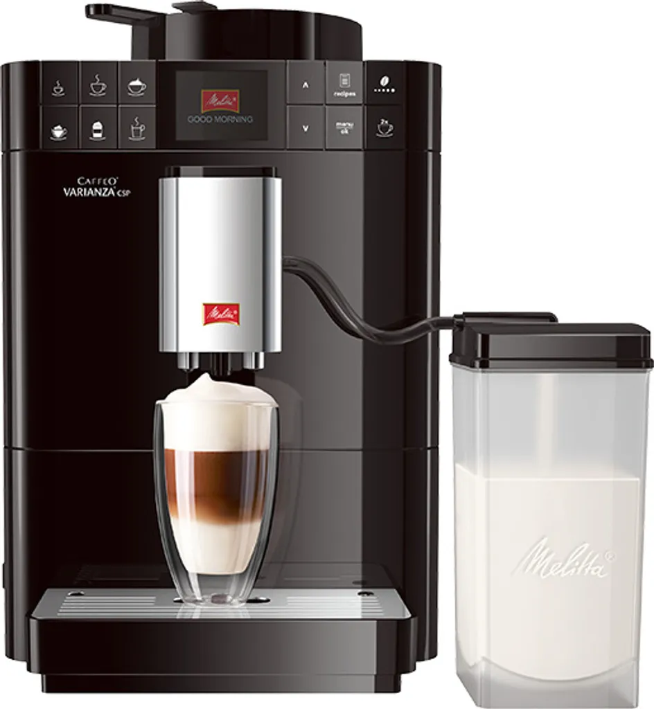 Melitta Caffeo Varianza CSP F570-101 Kaffeevollautomat Mit Milchbehälter, One Touch Funktion - Silber 14 Melitta Caffeo Varianza CSP F570-101 Kaffeevollautomat Mit Milchbehälter, One Touch Funktion - Silber – Bild 12
