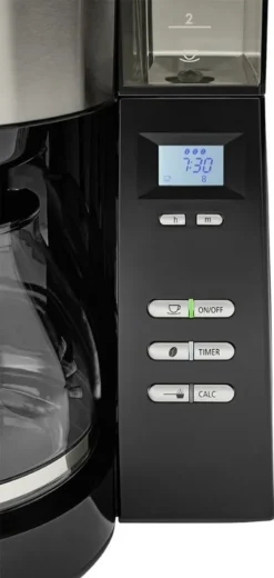 MELITTA 1021-02 Aroma Fresh Kaffeeautomat Mit Timer Und Mahlwerk Schwarz, Farbe:Schwarz -Melitta Verkaufsgeschäft 1e1f00713695eca4d854f2e9c554aff8