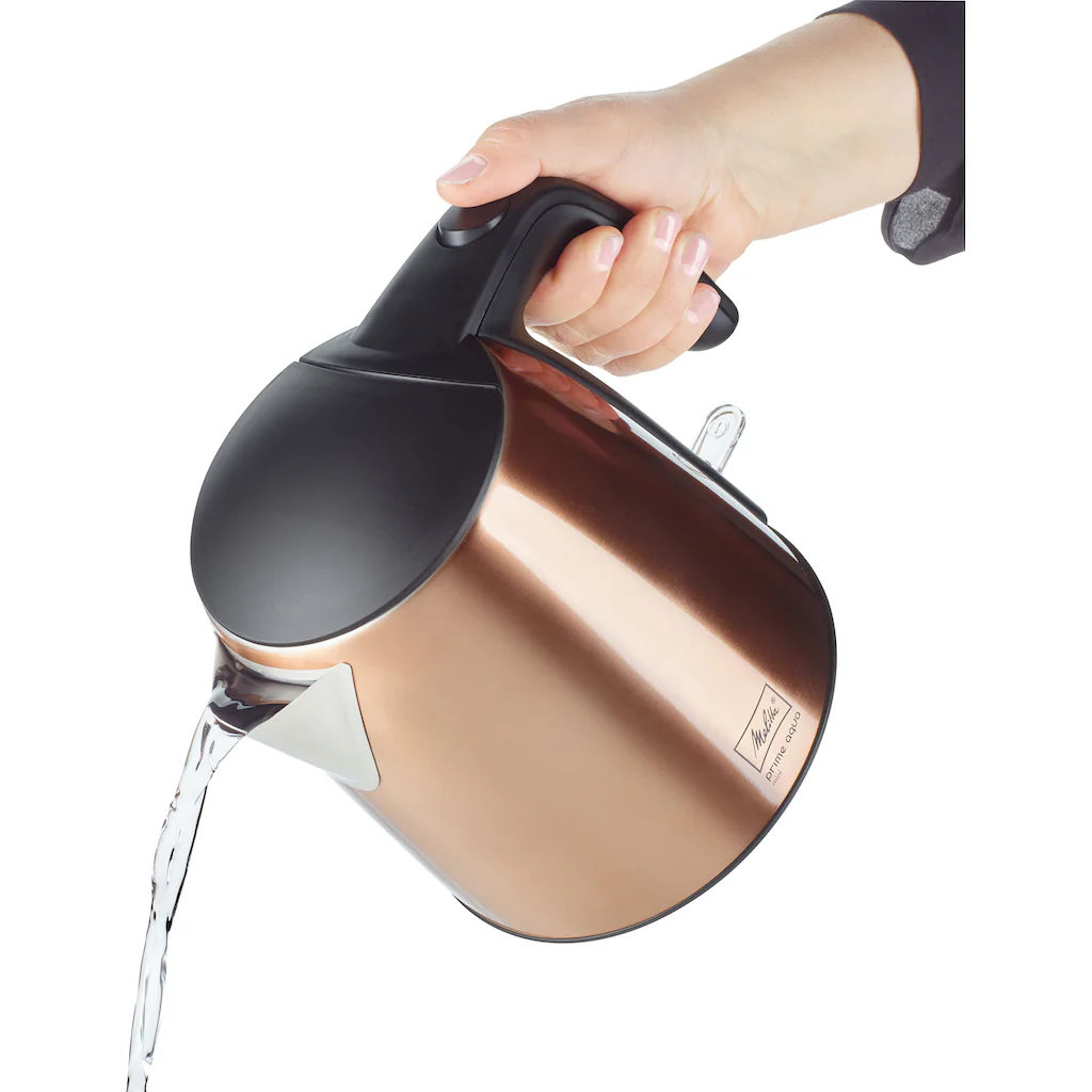 Melitta Wasserkocher »Prime Aqua Mini Metallic 1018-05«, 1 L, 2200 W, Kupfer 5 Melitta Wasserkocher »Prime Aqua Mini Metallic 1018-05«, 1 L, 2200 W, Kupfer – Bild 3