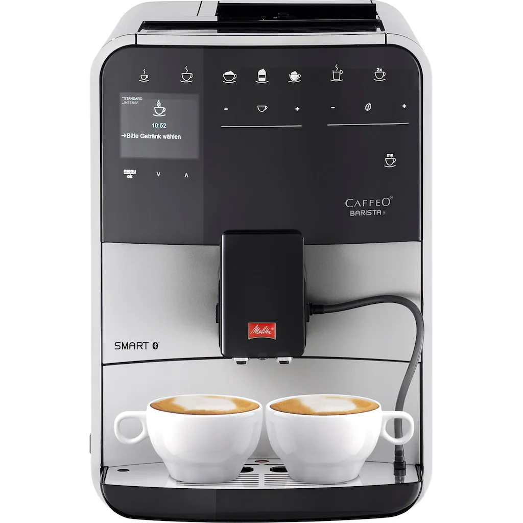 Melitta Kaffeevollautomat »Barista T Smart® F831-101«, 4 Benutzerprofile&18 Kaffeerezepte, Nach Italienischem Originalrezept 6 Melitta Kaffeevollautomat »Barista T Smart® F831-101«, 4 Benutzerprofile&18 Kaffeerezepte, Nach Italienischem Originalrezept – Bild 4