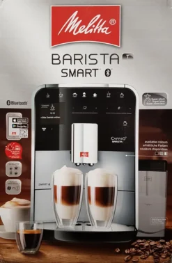Melitta Caffeo Barista T Smart F831-101 Kaffeevollautomat, Smartphone-Steuerung, Silber -Melitta Verkaufsgeschäft 2f25bfec30499216674be79e66e5a938