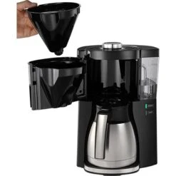 Melitta Kaffeemaschine 1025-16, Look V Therm, Perfection, Kunststoff/Edelstahl, 10 Tassen, Schwarz -Melitta Verkaufsgeschäft 2ff80178a4280d0001cefa8c12cad0f7d3d02e09 kaffeemaschine melitta 1025 16 look v therm