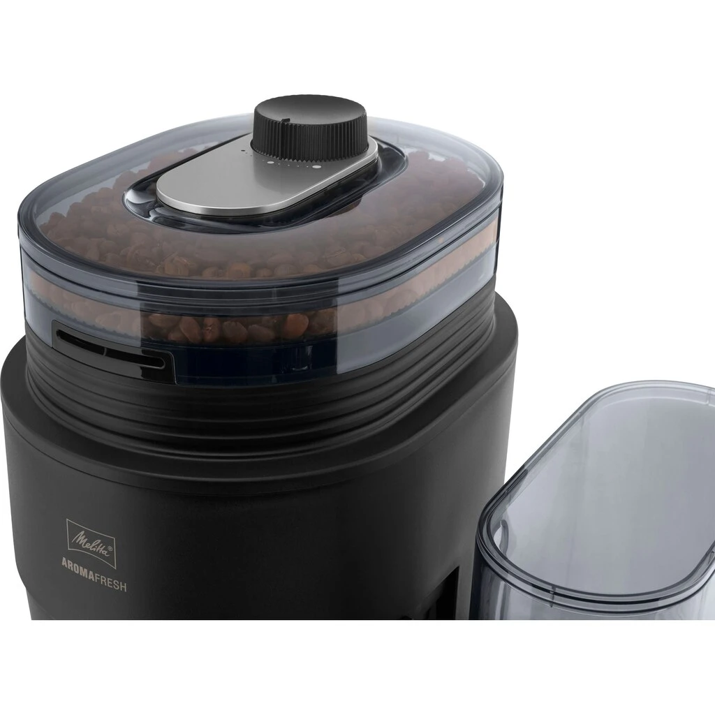 Melitta Kaffeemaschine Mit Mahlwerk »AromaFresh X 1030-06«, 1,25 L Kaffeekanne, Papierfilter, 1x4, 11 Mahlgradeinstellungen,Kaffeebohnen/-pulver, Timer,Warmhalteplatte 6 Melitta Kaffeemaschine Mit Mahlwerk »AromaFresh X 1030-06«, 1,25 L Kaffeekanne, Papierfilter, 1x4, 11 Mahlgradeinstellungen,Kaffeebohnen/-pulver, Timer,Warmhalteplatte – Bild 4