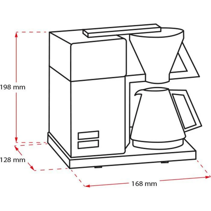 Melitta Kaffeemaschine 1015-03, Aromaboy, Kunststoff, Mit Glaskanne, 2 Tassen, Beige/braun 8 Melitta Kaffeemaschine 1015-03, Aromaboy, Kunststoff, Mit Glaskanne, 2 Tassen, Beige/braun – Bild 7