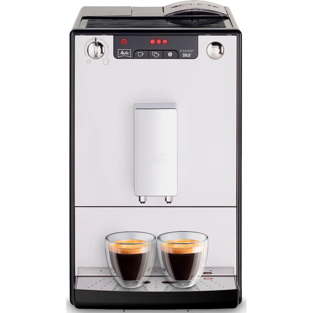 Melitta Kaffeevollautomat »Solo® E950-103, Silber/schwarz«, Perfekt Für Café Crème & Espresso, Nur 20cm Breit 7 Melitta Kaffeevollautomat »Solo® E950-103, Silber/schwarz«, Perfekt Für Café Crème & Espresso, Nur 20cm Breit – Bild 5