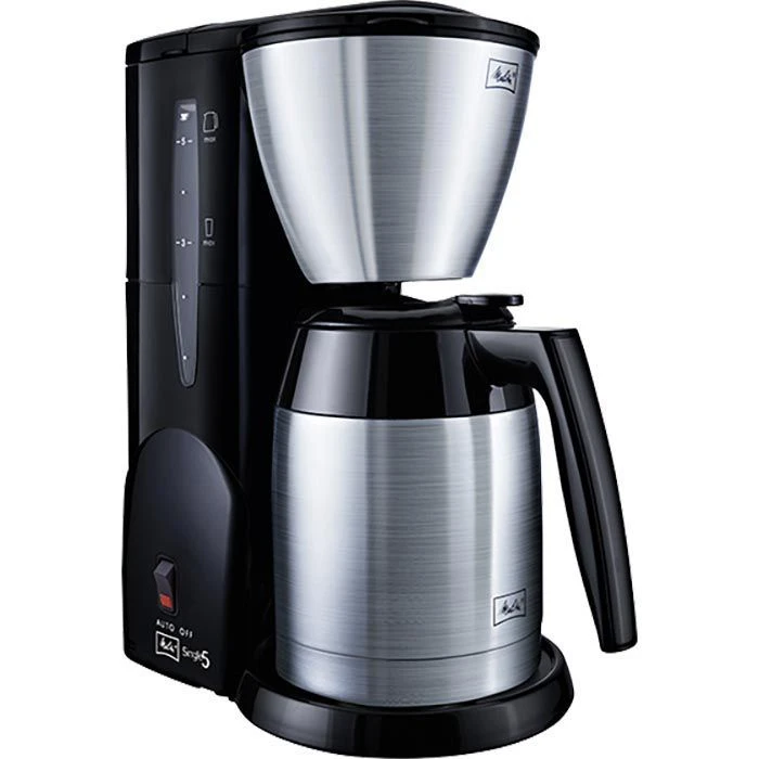Melitta Kaffeemaschine Single 5, M 728 Bk SST, Kunststoff, Für 5 Tassen, Schwarz / Edelstahl 3 Melitta Kaffeemaschine Single 5, M 728 Bk SST, Kunststoff, Für 5 Tassen, Schwarz / Edelstahl