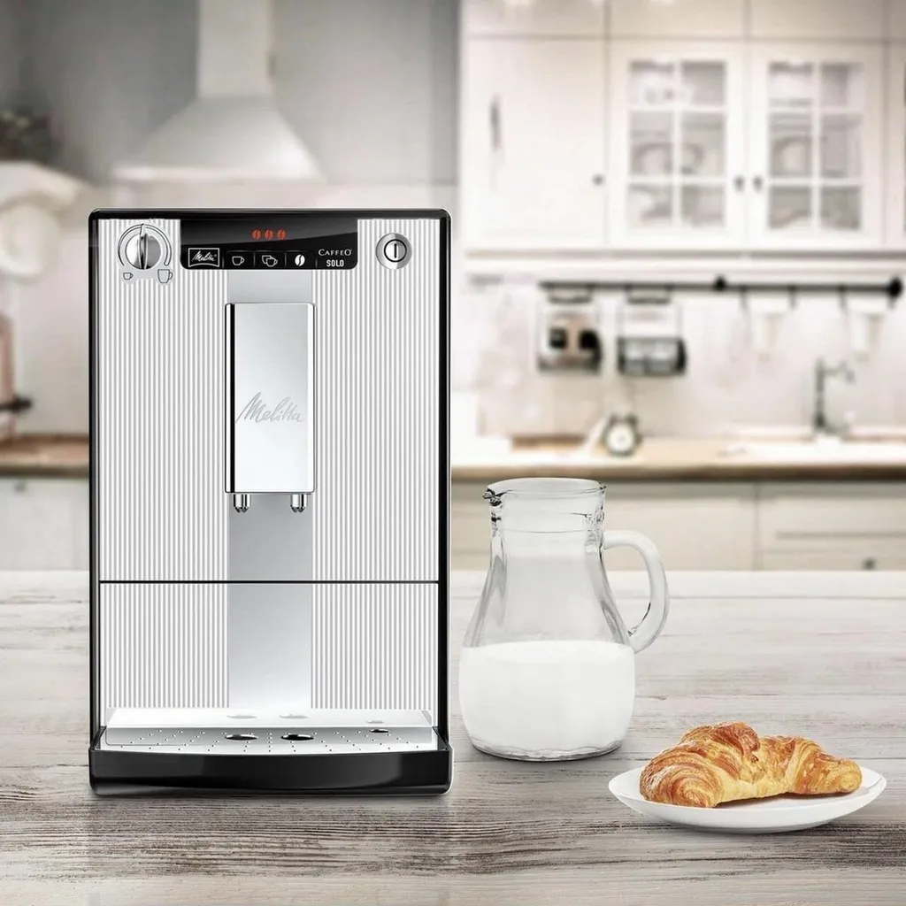 MELITTA E950-666 - Automatische Kaffeemaschine Solo Pure Silver - 1400 W - 3 Intensitätseinstellungen - 125 G Bohnenbehälter 10 MELITTA E950-666 - Automatische Kaffeemaschine Solo Pure Silver - 1400 W - 3 Intensitätseinstellungen - 125 G Bohnenbehälter – Bild 8
