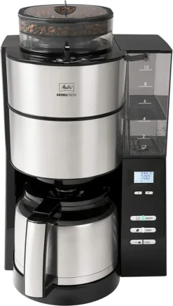 Melitta Aroma Fresh Therm - Kaffeemaschine - Edelstahl/schwarz 22 Melitta Aroma Fresh Therm - Kaffeemaschine - Edelstahl/schwarz -Melitta Verkaufsgeschäft 42d449771ddca3e0732354d116600c9d