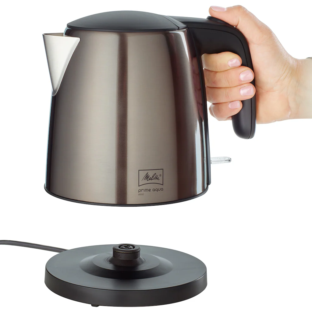 Melitta Wasserkocher »Prime Aqua Mini Metallic 1018-06«, 1 L, 2200 W 5 Melitta Wasserkocher »Prime Aqua Mini Metallic 1018-06«, 1 L, 2200 W – Bild 3