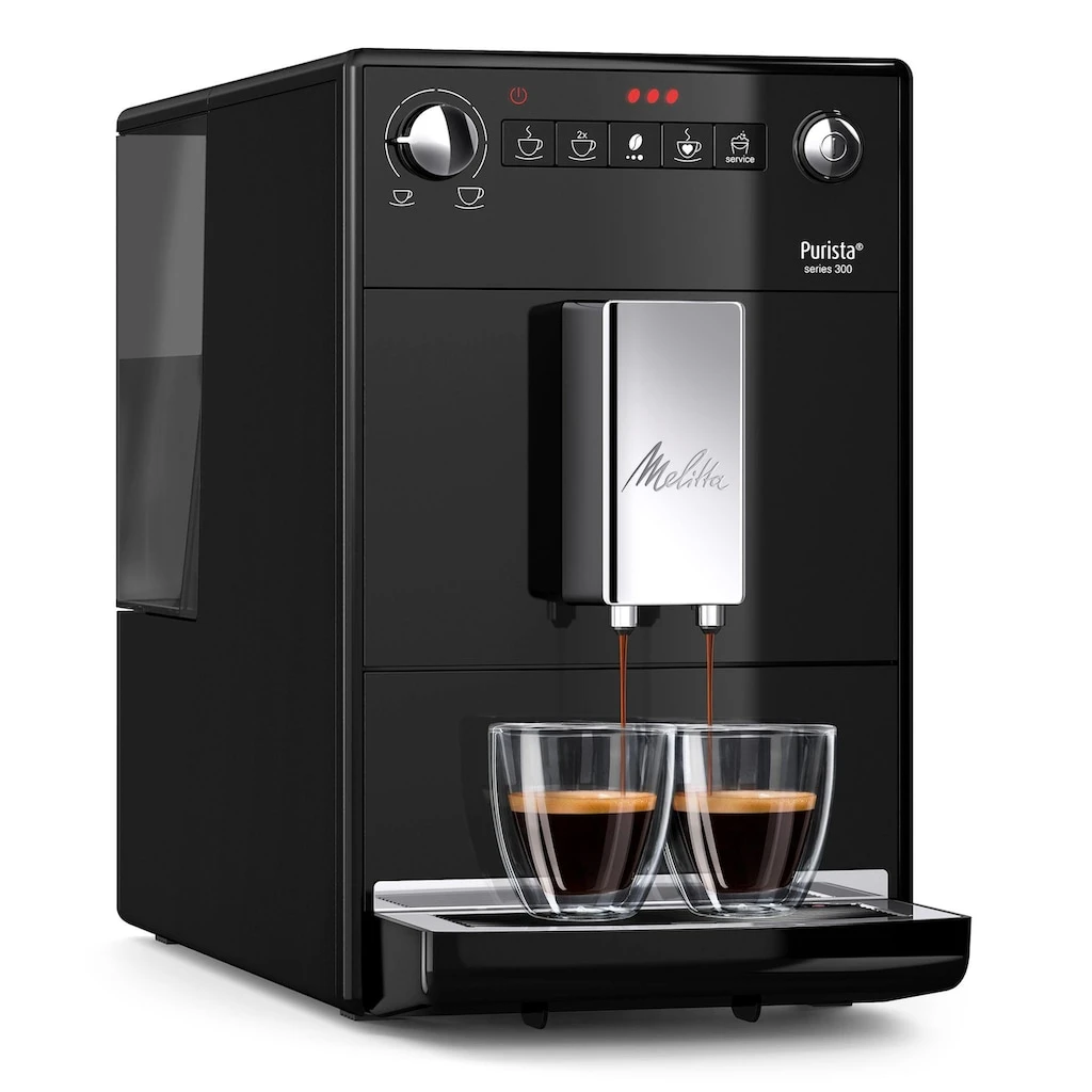 Melitta Kaffeevollautomat »Purista® F230-102, Schwarz«, Lieblingskaffee-Funktion, Kompakt & Extra Leise 3 Melitta Kaffeevollautomat »Purista® F230-102, Schwarz«, Lieblingskaffee-Funktion, Kompakt & Extra Leise