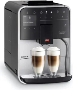 Melitta Caffeo Barista T Smart F831-101 Kaffeevollautomat, Smartphone-Steuerung, Silber -Melitta Verkaufsgeschäft 4f7b0b44746a74a1694237b2a0fe4181