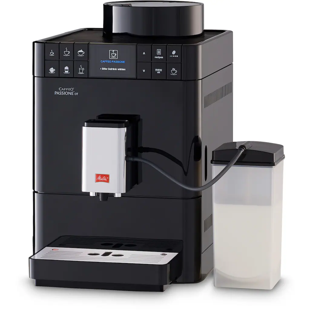 Melitta Kaffeevollautomat »Passione® One Touch F53/1-102, Schwarz«, One Touch Funktion, Tassengenau Frisch Gemahlene Bohnen 5 Melitta Kaffeevollautomat »Passione® One Touch F53/1-102, Schwarz«, One Touch Funktion, Tassengenau Frisch Gemahlene Bohnen – Bild 3