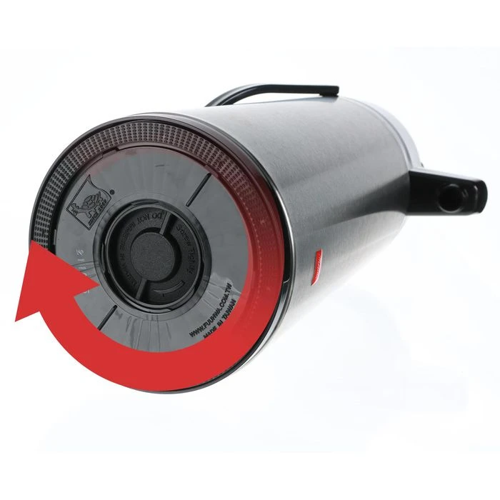 Melitta Thermoskanne 16718, Mit Glaskolben, Isolierkanne / Pumpkanne, Silber, Edelstahl, 2,2 L 8 Melitta Thermoskanne 16718, Mit Glaskolben, Isolierkanne / Pumpkanne, Silber, Edelstahl, 2,2 L – Bild 6