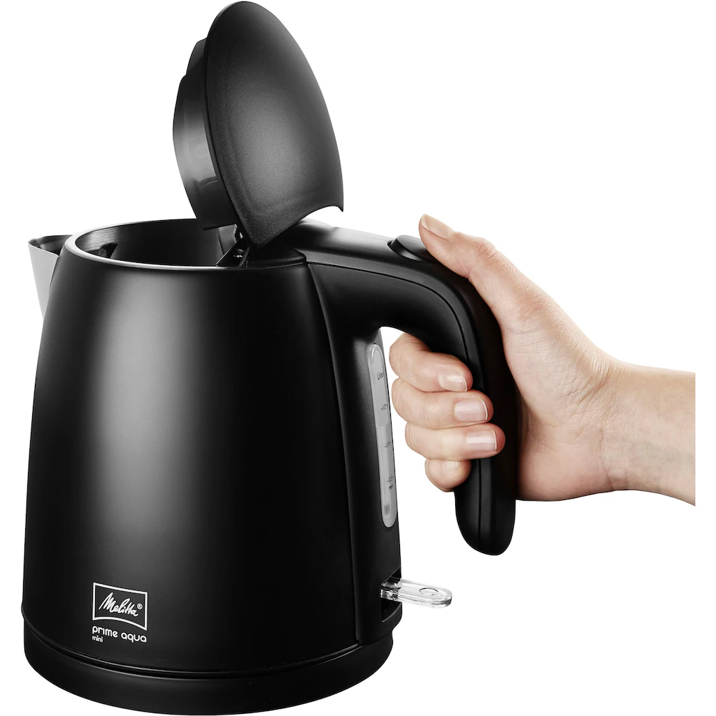 Melitta Wasserkocher »Prime Aqua Mini Black Edition«, 1,0 L, 2200 W 5 Melitta Wasserkocher »Prime Aqua Mini Black Edition«, 1,0 L, 2200 W – Bild 3