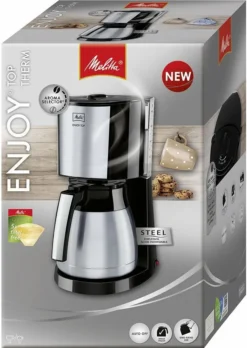 MELITTA Kaffeeautomat 1017-08 10Tassen Thermokanne 1000Watt Schwarz -Melitta Verkaufsgeschäft 5e813a12da271944e052a0d5ed7ebf2b