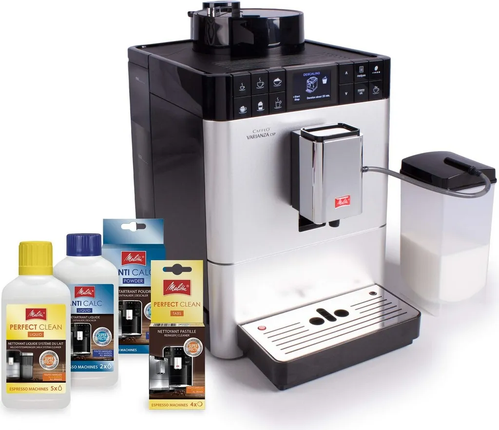 Melitta Caffeo Varianza CSP F570-101 Kaffeevollautomat Mit Milchbehälter, One Touch Funktion - Silber 9 Melitta Caffeo Varianza CSP F570-101 Kaffeevollautomat Mit Milchbehälter, One Touch Funktion - Silber – Bild 7