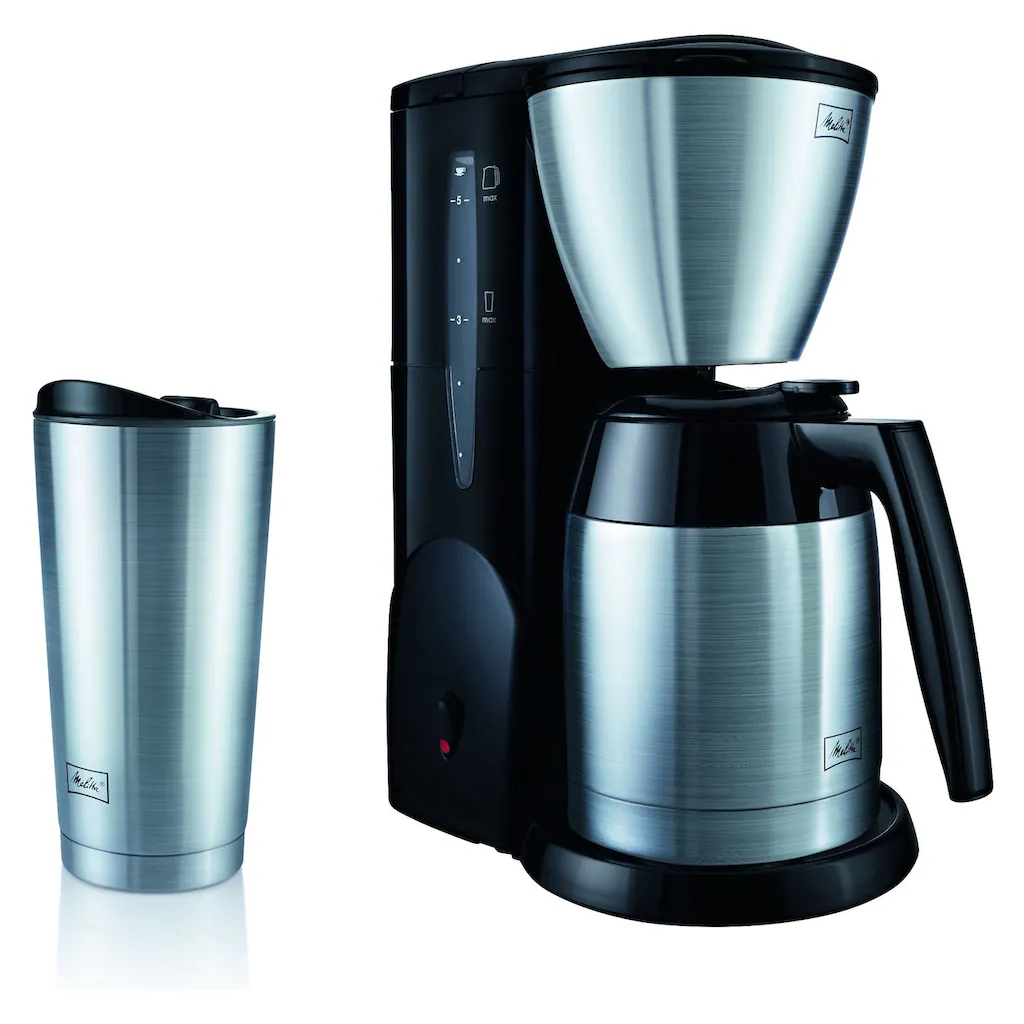 Melitta Filterkaffeemaschine »Melitta® Single5® Therm M728«, 0,65 L Kaffeekanne, Papierfilter, 1x2, Mit Edelstahl-Thermobecher 3 Melitta Filterkaffeemaschine »Melitta® Single5® Therm M728«, 0,65 L Kaffeekanne, Papierfilter, 1x2, Mit Edelstahl-Thermobecher
