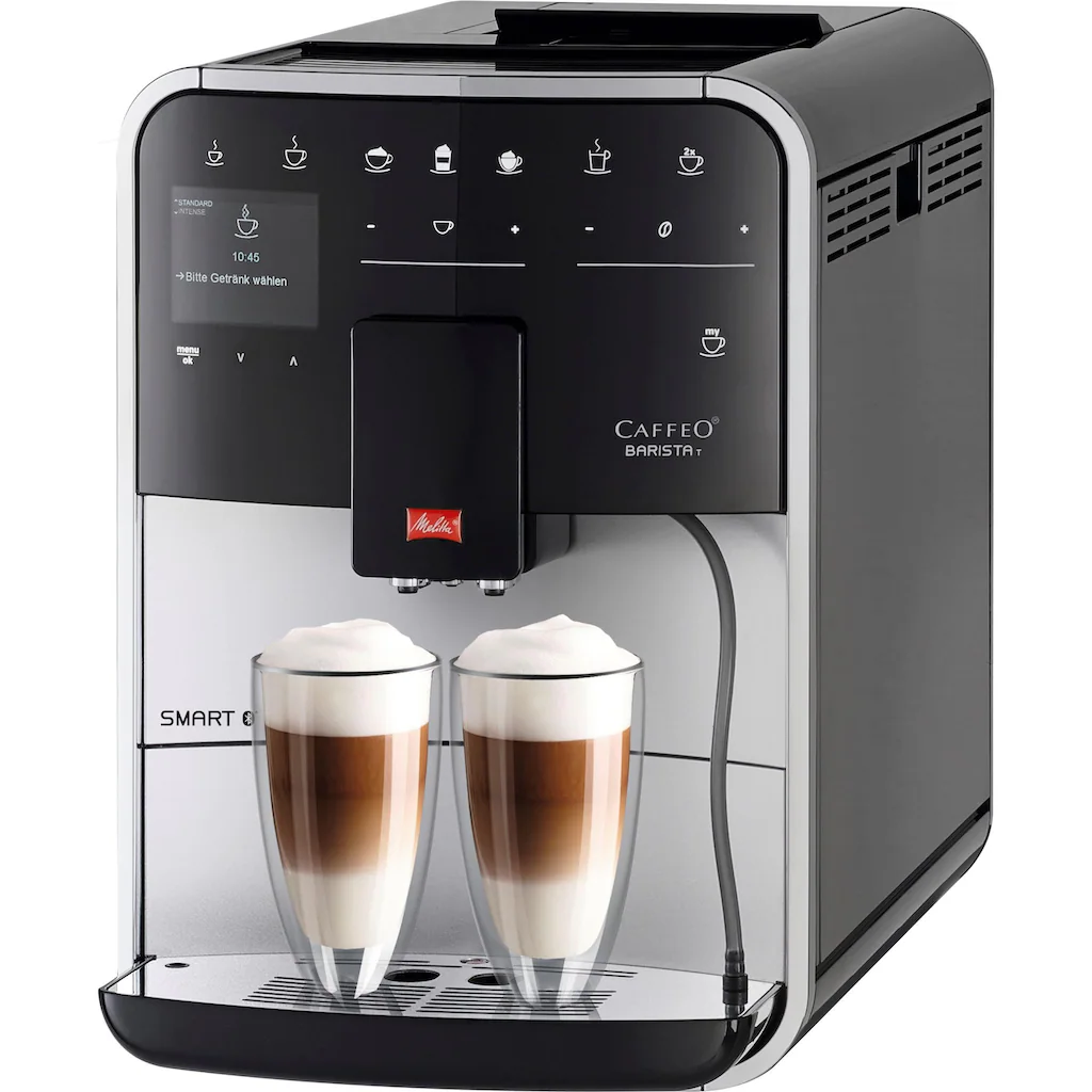 Melitta Kaffeevollautomat »Barista T Smart® F831-101«, 4 Benutzerprofile&18 Kaffeerezepte, Nach Italienischem Originalrezept 5 Melitta Kaffeevollautomat »Barista T Smart® F831-101«, 4 Benutzerprofile&18 Kaffeerezepte, Nach Italienischem Originalrezept – Bild 3