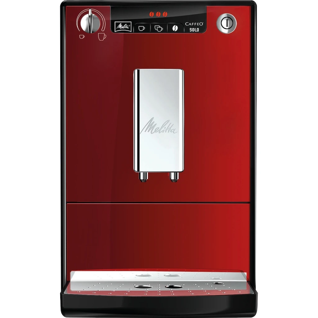 Melitta Kaffeevollautomat »Solo® E950-204, Chili-red«, Perfekt Für Café Crème & Espresso, Nur 20cm Breit 6 Melitta Kaffeevollautomat »Solo® E950-204, Chili-red«, Perfekt Für Café Crème & Espresso, Nur 20cm Breit – Bild 4