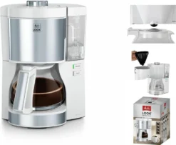 Melitta Filterkaffeemaschine Look V Perfection 1025-05 Weiß -Melitta Verkaufsgeschäft 796be61350c600de1259658006333eab