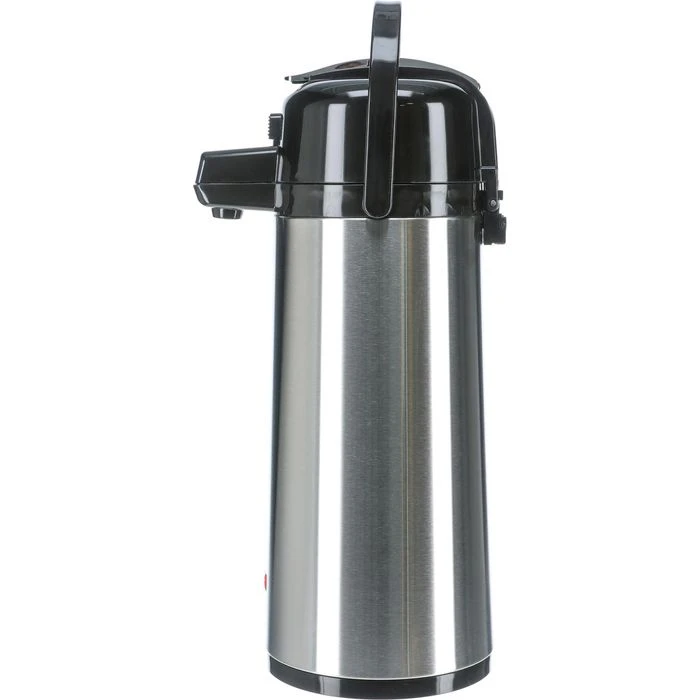 Melitta Thermoskanne 16718, Mit Glaskolben, Isolierkanne / Pumpkanne, Silber, Edelstahl, 2,2 L 6 Melitta Thermoskanne 16718, Mit Glaskolben, Isolierkanne / Pumpkanne, Silber, Edelstahl, 2,2 L – Bild 4