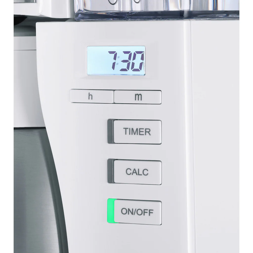 Melitta Filterkaffeemaschine »LOOK® Therm Timer 1025-17 Weiß«, 1,25 L Kaffeekanne, Papierfilter, 1x4 8 Melitta Filterkaffeemaschine »LOOK® Therm Timer 1025-17 Weiß«, 1,25 L Kaffeekanne, Papierfilter, 1x4 – Bild 6