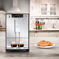 Melitta Kaffeevollautomat »Solo® E 950-111, Organic Silver«, Perfekt Für Café Crème & Espresso, Nur 20cm Breit 12 Melitta Kaffeevollautomat »Solo® E 950-111, Organic Silver«, Perfekt Für Café Crème & Espresso, Nur 20cm Breit -Melitta Verkaufsgeschäft 826f109f5cdc282243f211eaf25a057b