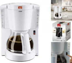 Melitta 1011-01 LOOK IV Kaffeemaschine Weiß -Melitta Verkaufsgeschäft 87107fe83d91cb038aef0a793ccd4a12