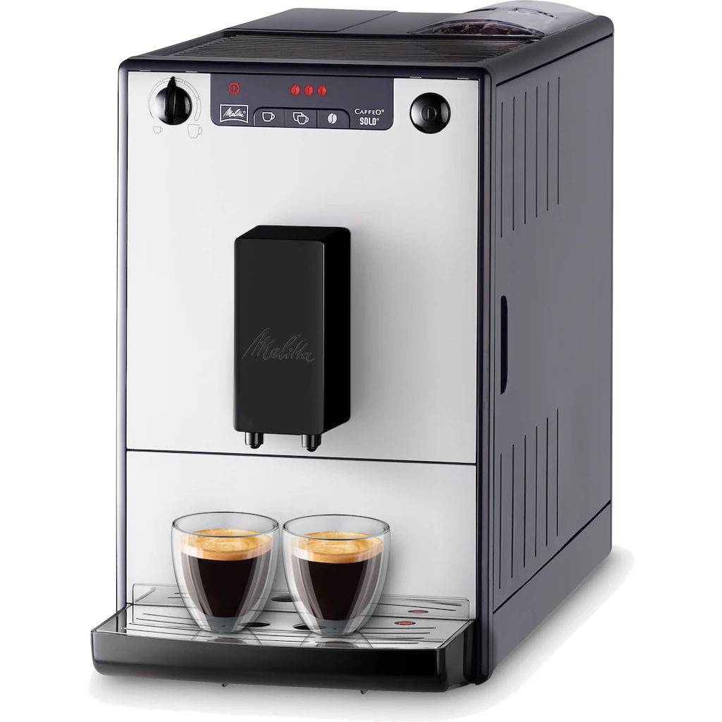 Melitta Kaffeevollautomat »Solo® 950-666, Pure Silver«, Aromatischer Kaffee & Espresso Bei Nur 20 Cm Breite 7 Melitta Kaffeevollautomat »Solo® 950-666, Pure Silver«, Aromatischer Kaffee & Espresso Bei Nur 20 Cm Breite – Bild 5