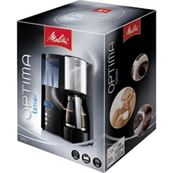 Melitta Optima Timer 100801 Bk, Filterkaffeemaschine Mit Glaskanne Und Timer-Funktion, Abnehmbarer Wassertank, Schwarz 34 Melitta Optima Timer 100801 Bk, Filterkaffeemaschine Mit Glaskanne Und Timer-Funktion, Abnehmbarer Wassertank, Schwarz -Melitta Verkaufsgeschäft 8b4981cc58ca915dbaca9a95accb0c86