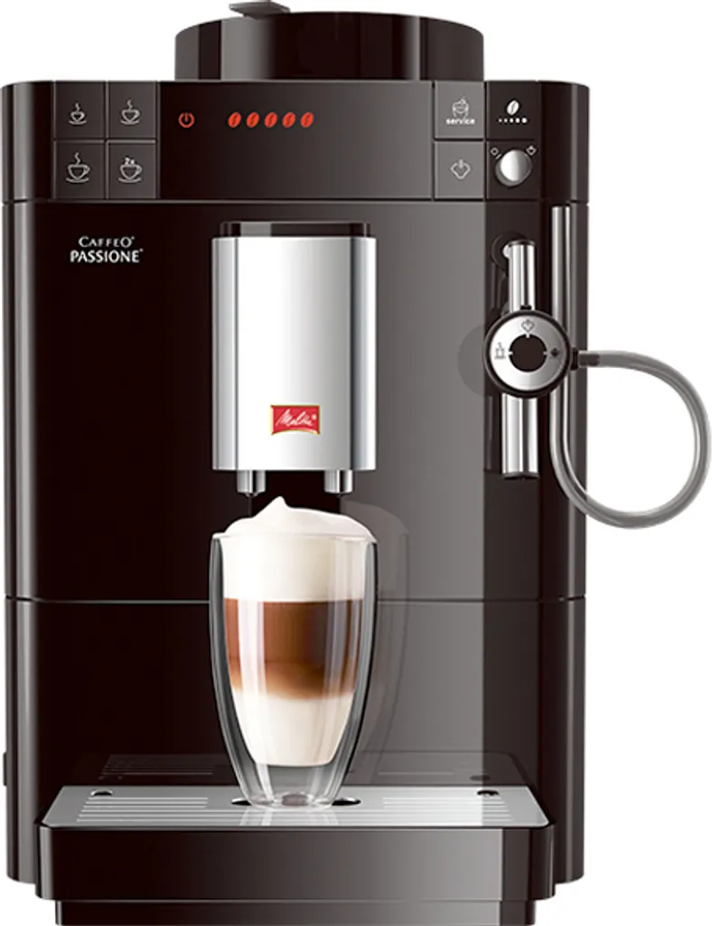 Melitta F53/1-102 Caffeo Passione OT Vollautomatische Espressomaschine, Schwarz 14 Melitta F53/1-102 Caffeo Passione OT Vollautomatische Espressomaschine, Schwarz – Bild 12