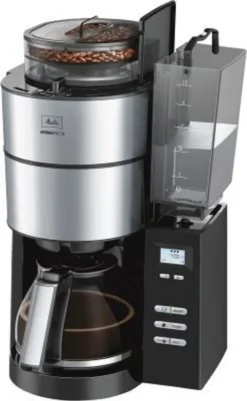 MELITTA 1021-02 Aroma Fresh Kaffeeautomat Mit Timer Und Mahlwerk Schwarz, Farbe:Schwarz -Melitta Verkaufsgeschäft 9077e6828bd6a708c755ca224f4cd481
