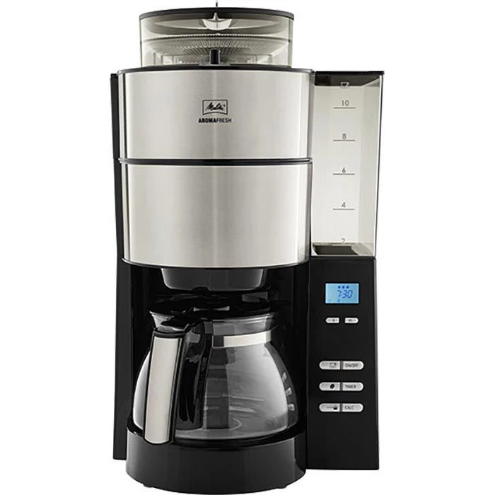 Melitta AromaFresh 1021-01, Kaffeemaschine Mit Mahlwerk, Glaskanne, Schwarz, Für 10 Tassen 6 Melitta AromaFresh 1021-01, Kaffeemaschine Mit Mahlwerk, Glaskanne, Schwarz, Für 10 Tassen – Bild 5