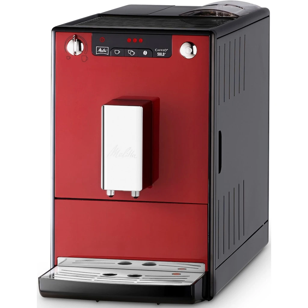 Melitta Kaffeevollautomat »Solo® E950-204, Chili-red«, Perfekt Für Café Crème & Espresso, Nur 20cm Breit 5 Melitta Kaffeevollautomat »Solo® E950-204, Chili-red«, Perfekt Für Café Crème & Espresso, Nur 20cm Breit – Bild 3