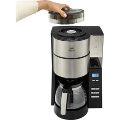 Melitta AromaFresh 1021-01, Kaffeemaschine Mit Mahlwerk, Glaskanne, Schwarz, Für 10 Tassen 12 Melitta AromaFresh 1021-01, Kaffeemaschine Mit Mahlwerk, Glaskanne, Schwarz, Für 10 Tassen -Melitta Verkaufsgeschäft 9d986ffc17e70edd336e9e07a7397be922009e83 kaffeemaschine melitta 1021 01 aromafresh