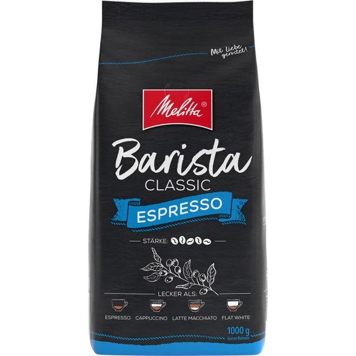 Melitta Kaffee Barista Espresso, Ganze Bohnen, 1kg 3 Melitta Kaffee Barista Espresso, Ganze Bohnen, 1kg