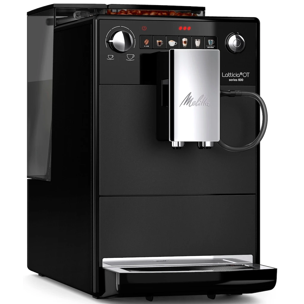 Melitta Kaffeevollautomat »Latticia® One Touch F300-100, Schwarz«, Kompakt, Aber XL Wassertank & XL Bohnenbehälter 7 Melitta Kaffeevollautomat »Latticia® One Touch F300-100, Schwarz«, Kompakt, Aber XL Wassertank & XL Bohnenbehälter – Bild 5