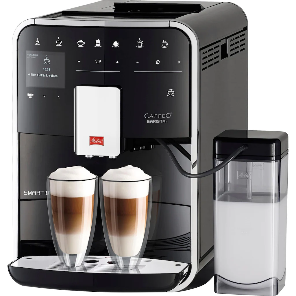 Melitta Kaffeevollautomat »Barista T Smart® F 83/0-102, Schwarz«, 4 Benutzerprofile&18 Kaffeerezepte, Nach Italienischem Originalrezept 4 Melitta Kaffeevollautomat »Barista T Smart® F 83/0-102, Schwarz«, 4 Benutzerprofile&18 Kaffeerezepte, Nach Italienischem Originalrezept – Bild 2