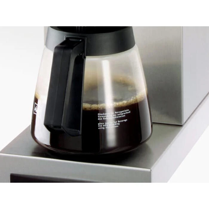 Melitta Kaffeemaschine M 170 M, 20348, Mit Glaskanne, 14 Tassen, Silber-schwarz 7 Melitta Kaffeemaschine M 170 M, 20348, Mit Glaskanne, 14 Tassen, Silber-schwarz – Bild 5