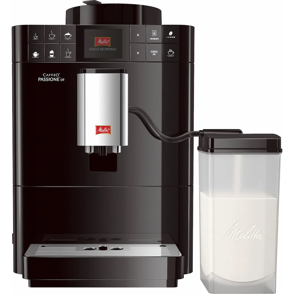 Melitta Kaffeevollautomat »Passione® One Touch F53/1-102, Schwarz«, One Touch Funktion, Tassengenau Frisch Gemahlene Bohnen 7 Melitta Kaffeevollautomat »Passione® One Touch F53/1-102, Schwarz«, One Touch Funktion, Tassengenau Frisch Gemahlene Bohnen – Bild 5
