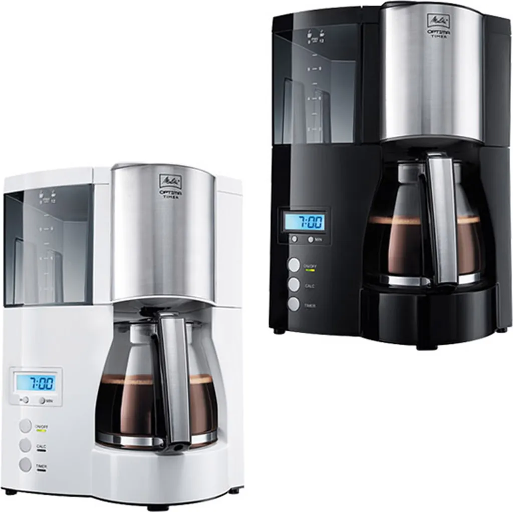 Melitta Typ 100801 Optima Timer, Schwarz-Stahl 12 Melitta Typ 100801 Optima Timer, Schwarz-Stahl – Bild 10